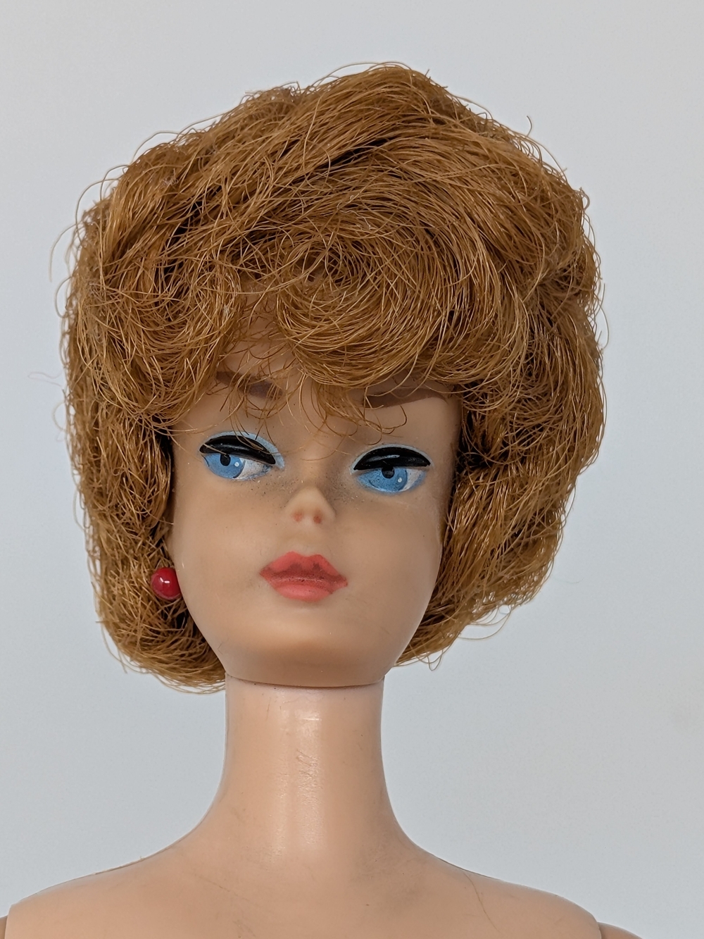 Vintage Barbie Bubblecut Red Titan TLC